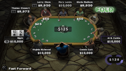 World Series of Poker screenshot 3 for PSP